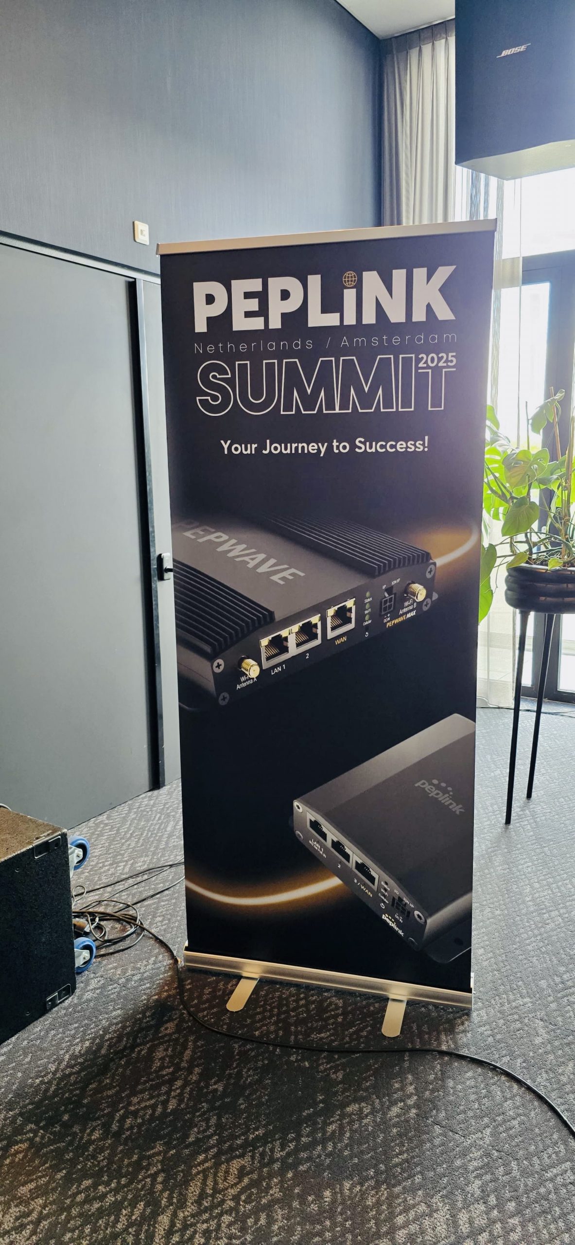 DRYNET – Peplink Summit 2025 in Amsterdam